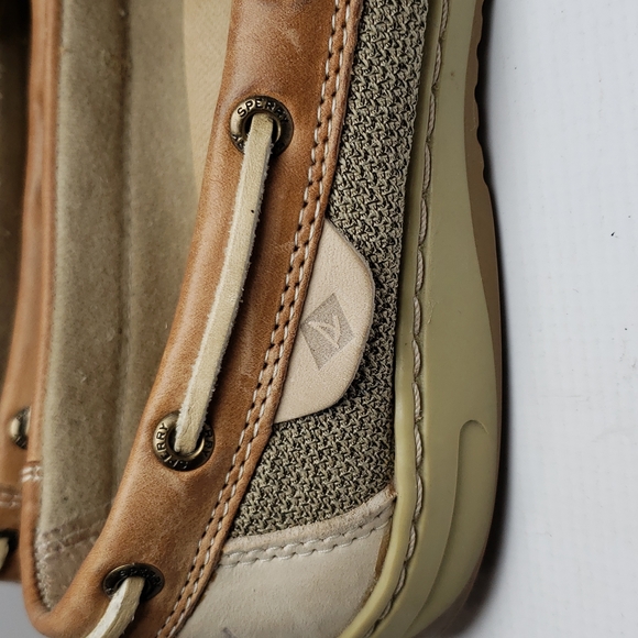 SPERRY Women's Top Sider Tan Angelfish Slip-On Boat Shoes Size 8 - Picture 17 of 17